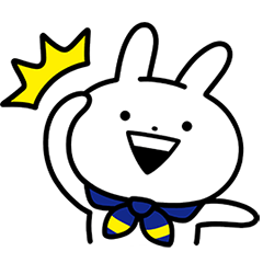 【動く】うさぎゅーん！×ジーユー